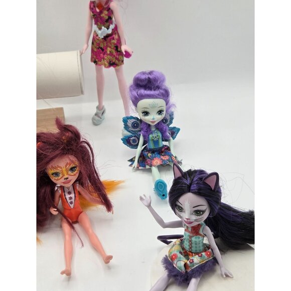 Mattel Enchantimals & Ever After High Lot Of 9 Dolls - Picture 8 of 10
